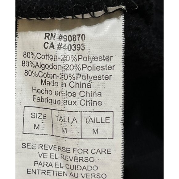 VTG Team Apperal Kentucky Hoodie Sweatshirt Stitched M Medium Black Blue - Picture 7 of 8